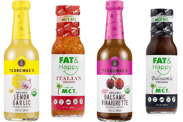 Four of the best, keto-friendly vinaigrette salad dressings.