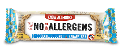 A Know Allergies nut free granola bar.