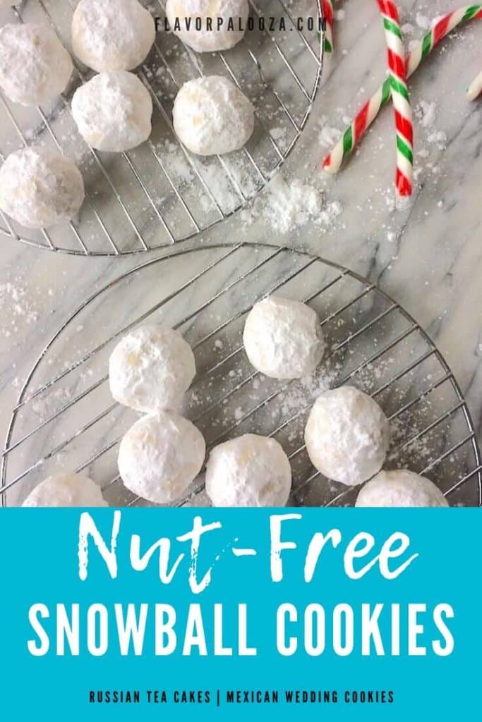 Nut Free Snowball Cookies AllergyFriendly Christmas Cookies