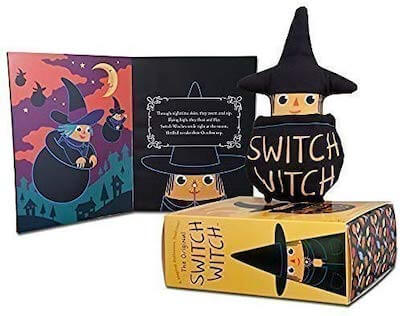 A Switch Witch doll and book.
