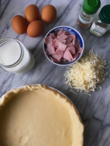 ham and cheese quiche recipe