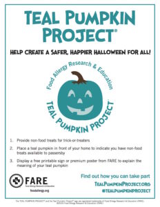 Teal Pumpkin Project | Food Allergies | Halloween