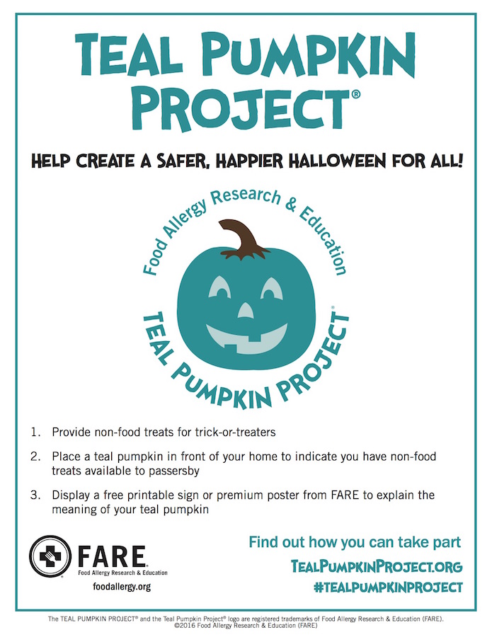 Teal Pumpkin Project | Food Allergies | Halloween