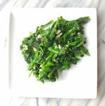 Don't overlook the greens! This is a delicious and nutrient-packed recipe for a sweet turnip and radish greens sauté. A tasty way to eat your greens! #radishgreens #turnipgreens #allergyfriendly #healthy #superfoods | flavorpalooza.com