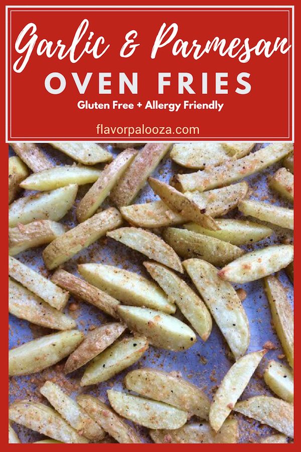 These easy oven fries are a healthier (and tasty!) alternative. Plus, they're crispy and oh so good. #kidapproved #allergyfriendly | flavorpalooza.com